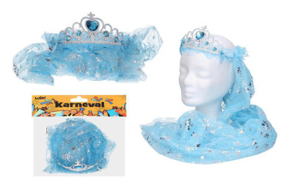 Set karneval - čelenka se závojem