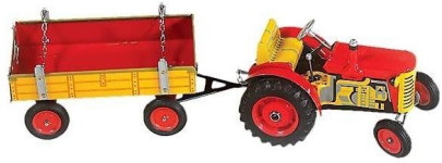 Traktor Zetor s valníkem