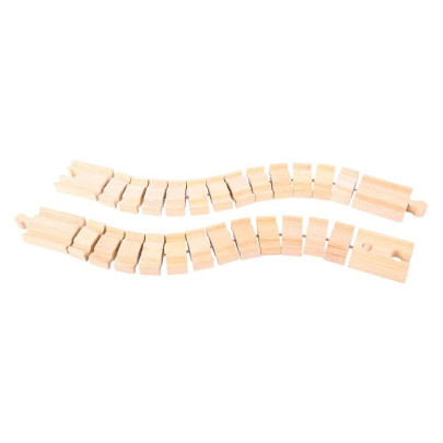 Ohebná kolej 2 kusy Bigjigs Rail