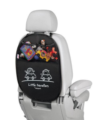 Organizér a ochrana autosedadla, černý Babypack