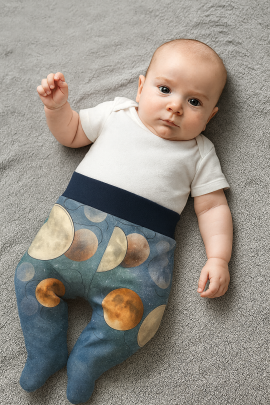 Bavlněné polodupačky Planety Baby Service