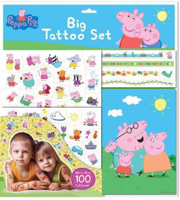 Velký set s tetováním - Prasátko Peppa