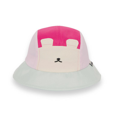 Klobouček s UV ochranou Bear Raspberry KiETLA FUN OURS‘ON 