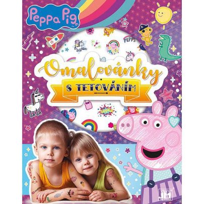 Omalovánky s tetováním Prasátko Peppa
