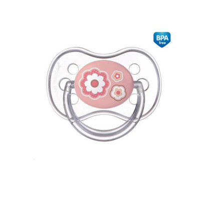 Dudlík 0 - 6 m silikonový symetrický Newborn Baby Canpol babies