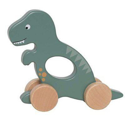 Dinosaurus na kolečkách zelený Jabadabado