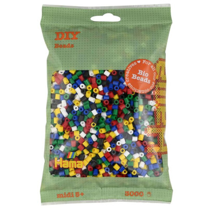 Zažehlovací korálky BIO mix 3000ks 191-198 Hama