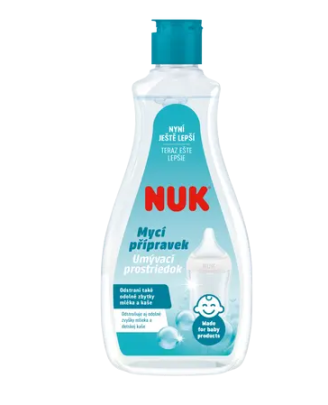 Mycí prostředek na lahve a savičky Nuk 500 ml