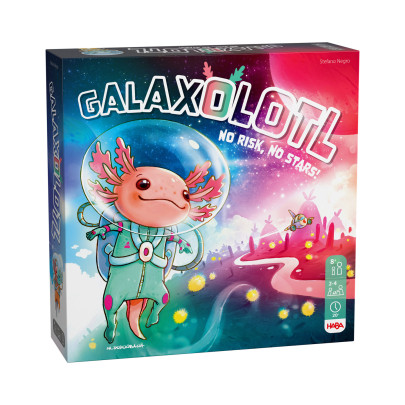 Společenská rodinná hra Galaxolotl Haba 