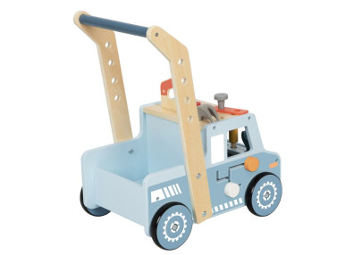 Chodítko a aktivity pult s nářadím 2v1 Tooky Toy