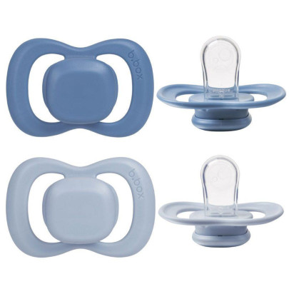 Šidítka silikon 2 ks 0-6 m B.box