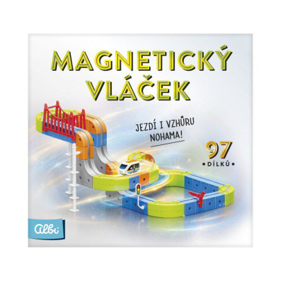 Magnetický vláček 97 dílků Albi