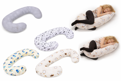 Univerzální kojící polštář ve tvaru C New Baby