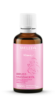 Olej na masáž prsů 50 ml Weleda