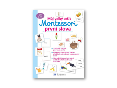 Můj velký sešit Montessori první slova
