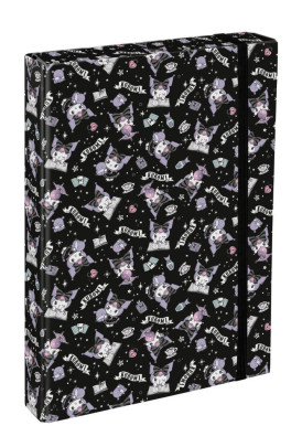 Desky na školní sešity A4 Jumbo Kuromi Black Baagl
