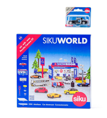 Autosalón s autem Siku