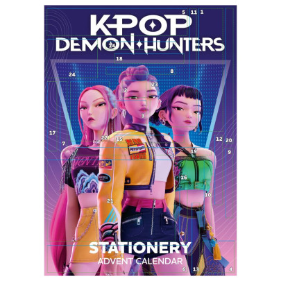 Adventní kalendář V2 papírenský K-pop Demon Hunters