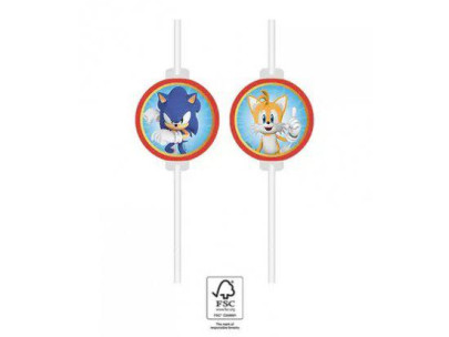 Brčka papírová EKO - Sonic 4 ks