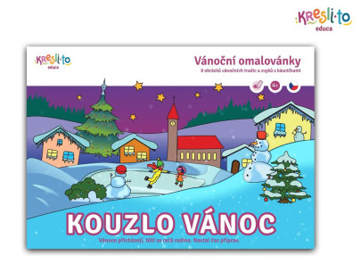 Omalovánky Kouzlo Vánoc