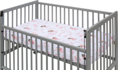 Prostěradlo do postýlky Víla 120 x 60 cm růžové Scarlett
