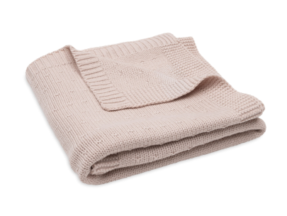 Deka 75 x 100 cm Sprinkle Knit Silk Rose Jollein