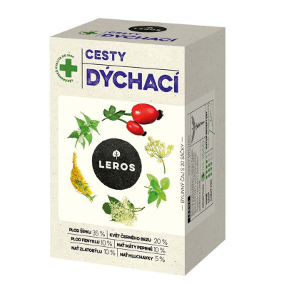 Dětský čaj cesty dýchací Leros
