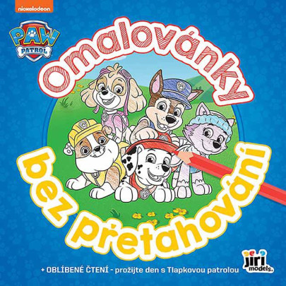 Omalovánky bez přetahování Tlapková patrola