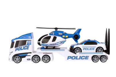 Policejní přeprava helikoptéry se zvukem a světlem Teamsterz
