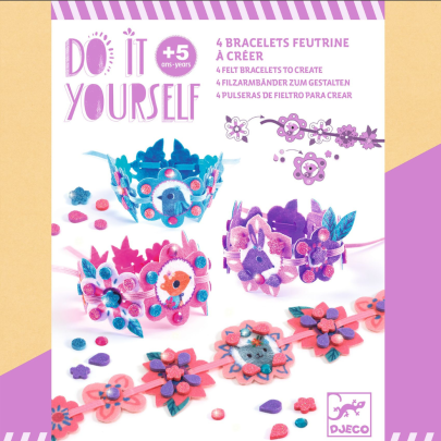 DIY Výroba náramků přátelství Djeco