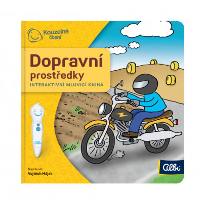 Kouzelné čtení - Minikniha pro nejmenší - Dopravní prostředky