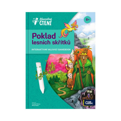 Kouzelné čtení Gamebook Poklad lesních skřítků Albi