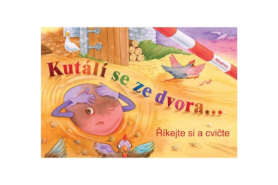 Knížka Kutálí se ze dvora 24 x 16 cm