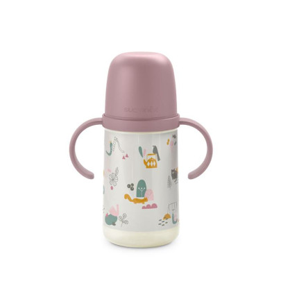Druhá láhev s oušky Walk 270 ml Suavinex