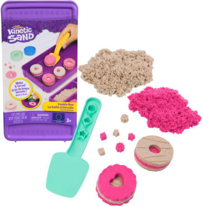 Tvoření Koláčků Kinetic Sand 