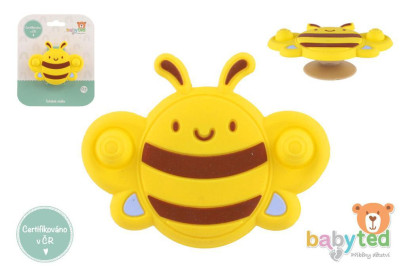 Točáček včelka babyted silikon/plast 9 x 7 cm 