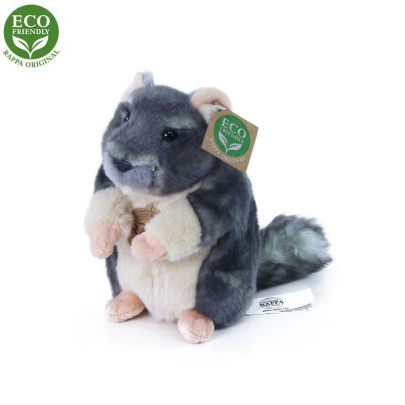 Plyšová činčila stojící 15 cm Eco-Friendly Rappa