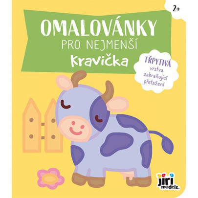 Omalovánky pro nejmenší Kravička