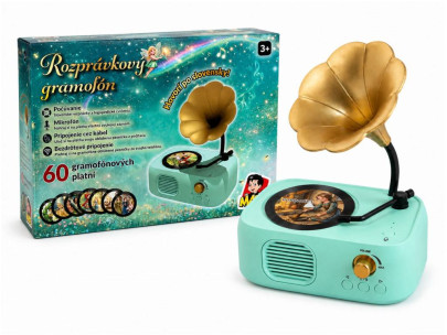 Kouzelný gramofon – 60 disků s pohádkami, písničkami a zvuky SK