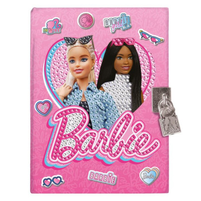 Diamantový deník Barbie Totum