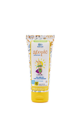 Přírodní opalovací krém Atopic 100 ml Babyton