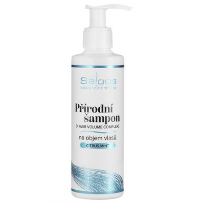 Přírodní šampon na objem vlasů 200 ml Saloos