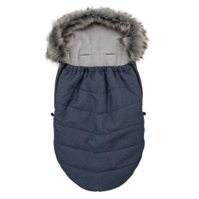 Dětský fusak New Baby s kožíškem