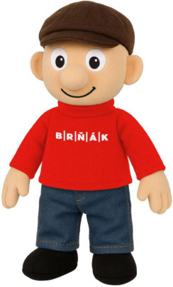 Panáček Brňák 32 cm mluvící hantecem 0 m+ 