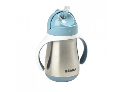 Hrnek termoizolační s brčkem nerez 250 ml