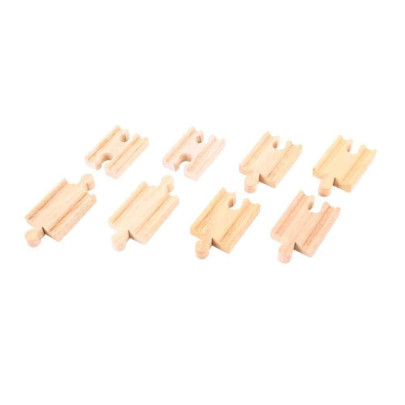 Spojky kolejí 7 cm 8 ks Bigjigs Rail