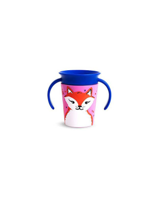 Munchkin - Juniorský hrneček WildLove 360° s oušky 177 ml