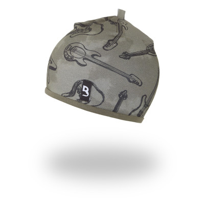 Čepice podšitá Outlast® khaki kytary/khaki Baridi wear 