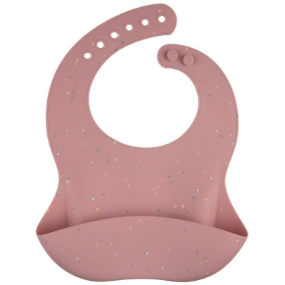 Silikonový bryndák s kapsou Dots Canpol babies
