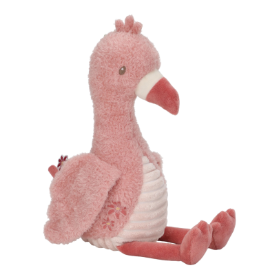 Plameňák plyšový 35 cm Safari Friends Little Dutch